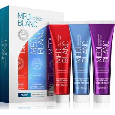 MEDIBLANC Whitening Toothpastes Set zestaw o działaniu wybielającym 3x100 ml