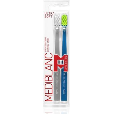 MEDIBLANC 5490 Ultra Soft szczoteczki do zębów ultra soft Grey, Blue 2 szt.