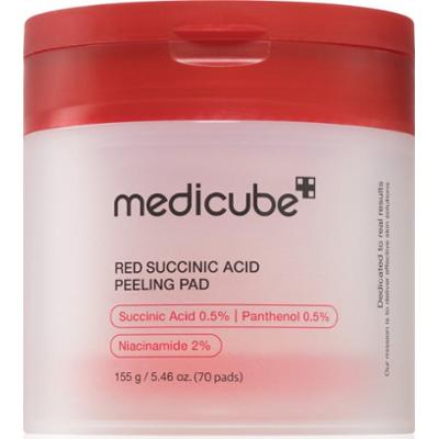 medicube Red Succinic Acid Peeling Pad płatki złuszczające do skóry problemowej 70 szt.