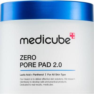Medicube Zero Pore Pad 2.0 płatki złuszczające do wygładzenia skóry i zmniejszenia porów 70x1 szt.