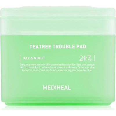 MEDIHEAL Teatree Trouble Pad tonizujące płatki do twarzy o działaniu uspokajającym 100 szt.