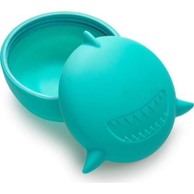 Melii Silicone Bowl with Lid pudełko śniadaniowe Shark 350 ml