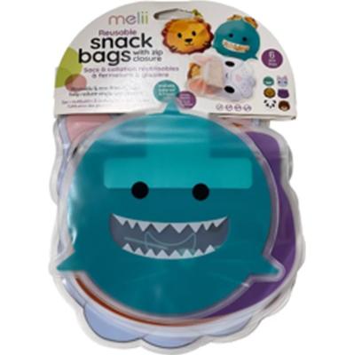 Melii Reusable Snack Bags saszetki na przekąskę 6 szt.