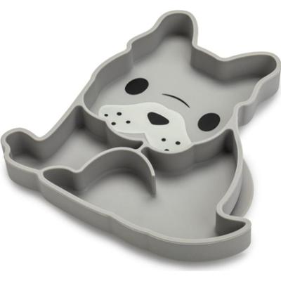 Melii Silicone Suction Plate talerz z przyssawką Bulldog 1 szt.