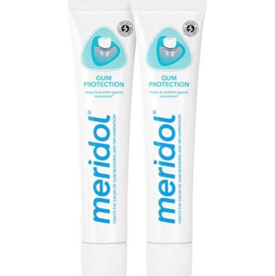 Meridol Gum Protection pasta do zębów wspomagający regenerację podrażnionych dziąseł 2x75 ml