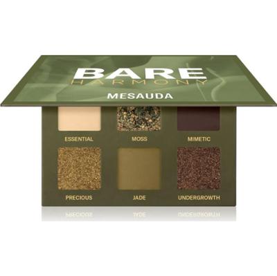 Mesauda Bare Harmony paleta cieni do powiek odcień 205 Hidden Green 6x1 g