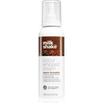 milk_shake® Colour Whipped Cream pianka tonująca do wszystkich rodzajów włosów Warm Brunette 100 ml