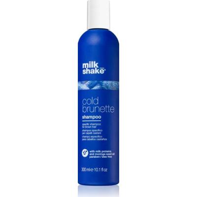 milk_shake® Cold Brunette Shampoo szampon neutralizujący żółte odcienie do włosów w odcieniach brązu 300 ml