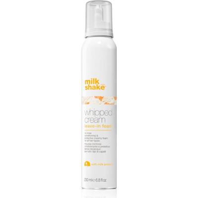 milk_shake® Leave-in Treatments Whipped Cream pielęgnacja bez spłukiwania do wszystkich rodzajów włosów 200 ml
