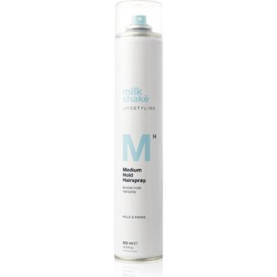 milk_shake® Lifestyling Medium Hold Hairspray lakier do włosów średnio utrwalający 500 ml