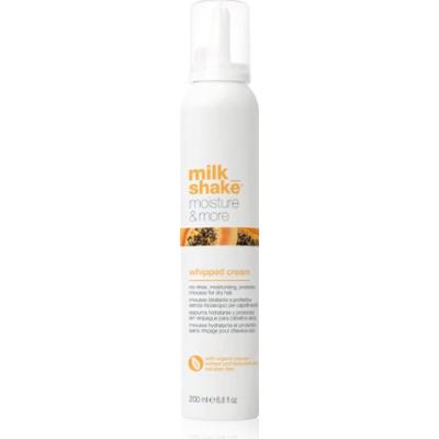 milk_shake® Moisture & More Whipped Cream kuracja nawilżająca bez spłukiwania do włosów suchych 200 ml