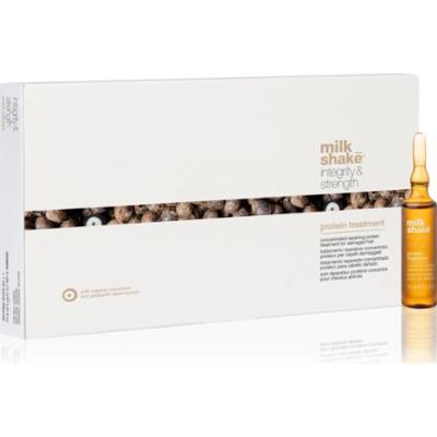 milk_shake® Integrity & Strength Protein Treatment skoncentrowane serum do włosów zniszczonych z proteinami 8x10 ml