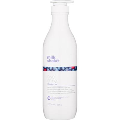 milk_shake® Silver Shine szampon do włosów blond neutralizująca żółtawe odcienie 1000 ml