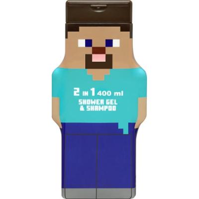Minecraft Shower Gel & Shampoo delikatny żel pod prysznic i szampon dla dzieci 400 ml