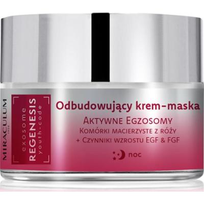 Miraculum Exosome Regenesis regenerująca maska kremowa na noc regenerujące skórę 50 ml