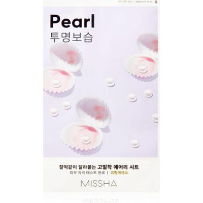 Missha Airy Fit Pearl maseczka w płachcie o działaniu rozjaśniającym i nawilżającym 19 g