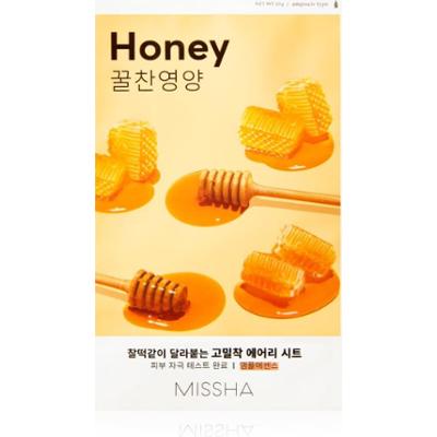 Missha Airy Fit Honey maska rozświetlająca w płacie 19 g