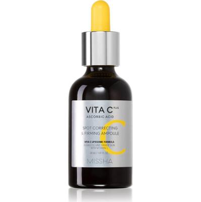 Missha Vita C Plus przeciwutleniające serum ujędrniające przeciw przebarwieniom skóry 30 ml