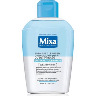 Mixa Optimal Tolerance dwuskładnikowy płyn do demakijażu oczu 125 ml