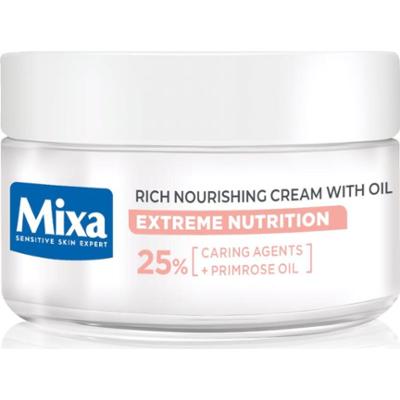 Mixa Extreme Nutrition bogaty krem nawilżający z olejkiem z wiesiołka 50 ml