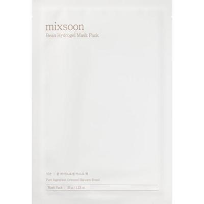 mixsoon Bean Hydrogel Mask Pack maska hydrożelowa o intensywnym działaniu do rozjaśnienia i nawilżenia 35 g