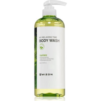 Mizon My Relaxing Time Tea Tree odświeżający żel pod prysznic do skóry problematycznej i przetłuszczającej się 800 ml