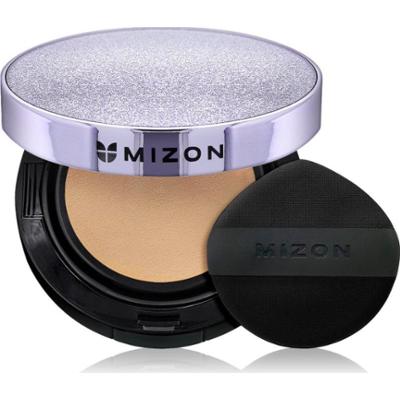 Mizon Vegan Collagen Cushion SPF38 PA++ długotrwały podkład w gąbce z wysoką ochroną UV odcień #23 Natural Sand Beige 2x15 g