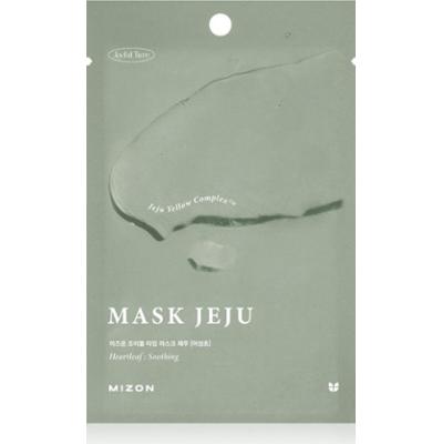 Mizon Joyful Time Jeju Heartleaf maska łagodząca w płacie do suchej i zniszczonej skóry 23 g
