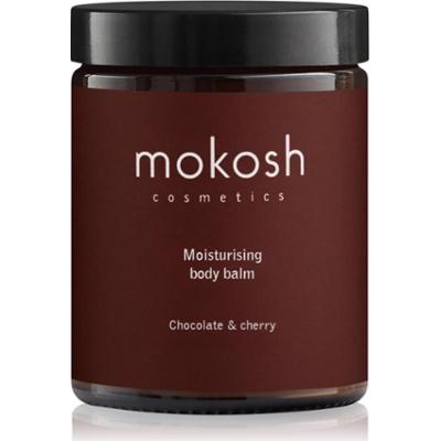 Mokosh Chocolate & Cherry nawilżające mleczko do ciała o zapachu czekolady 180 ml