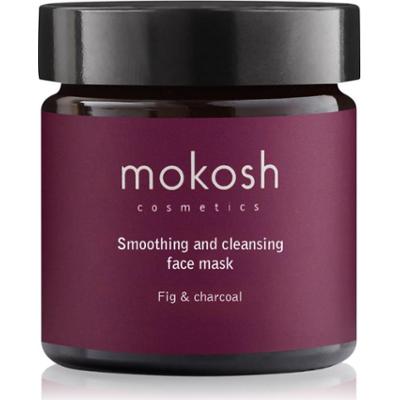 Mokosh Fig & Charcoal oczyszczająca maseczka do twarzy o działaniu wygładzającym 60 ml