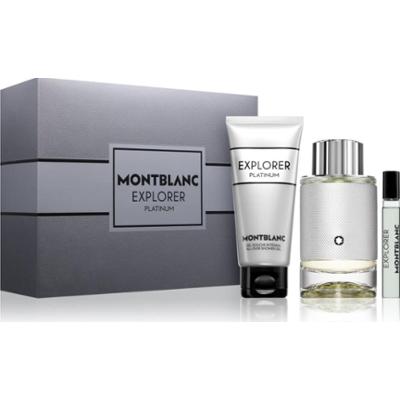 Montblanc Explorer Platinum zestaw upominkowy dla mężczyzn