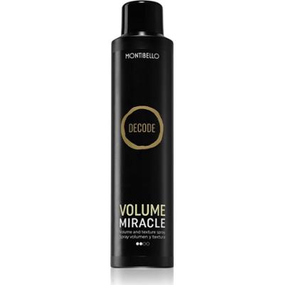 Montibello Decode Volume Miracle Spray spray na objętość włosów podczas suszenia i końcowej stylizacji fryzur 250 ml