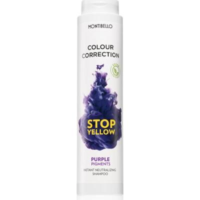 Montibello Colour Correction Stop Yellow szampon do włosów rozjaśnionych i blond neutralizująca żółtawe odcienie 300 ml