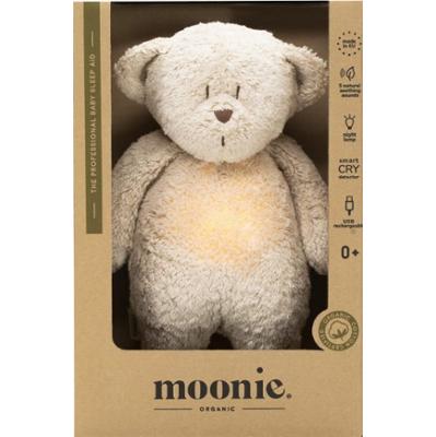 Moonie Bear 2.0 Organic Sand przytulanka do spania z melodią 1 szt.