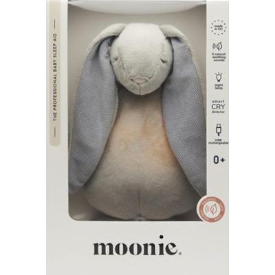 Moonie The Humming Friend 2.0 Silver przytulanka do spania z melodią 1 szt.