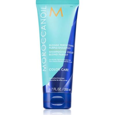 Moroccanoil Color Care Shampoo fioletowy szampon tonujący do włosów blond 200 ml