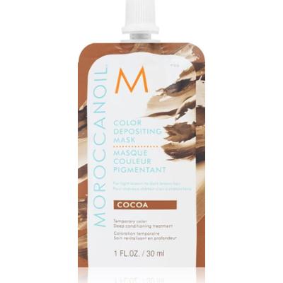Moroccanoil Color Depositing delikatna odżywiająca maska bez trwałych pigmentów barwiących Cocoa 30 ml