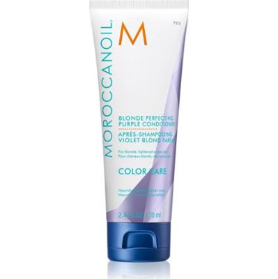 Moroccanoil Color Care Blonde Perfecting Purple Conditioner odżywka fioletowa do włosów blond i z balejażem 70 ml