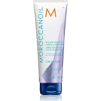 Moroccanoil Color Care Blonde Perfecting Purple Conditioner odżywka fioletowa do włosów blond i z balejażem 200 ml