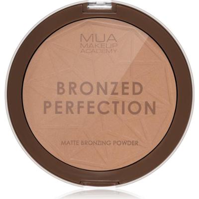 MUA Makeup Academy Bronzed Perfection pudrowy bronzer z matowym wykończeniem odcień Sunset Tan 15 g