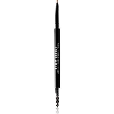 MUA Makeup Academy Brow Define precyzyjna kredka do brwi ze szczotką odcień Fair 0.05 g