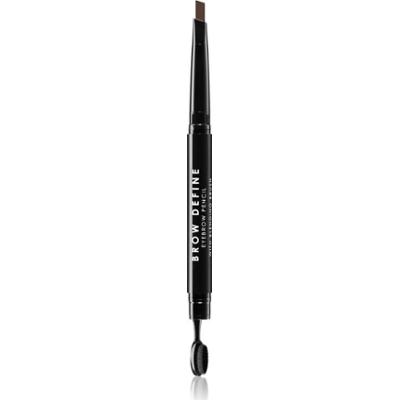 MUA Makeup Academy Brow Define kredka do brwi ze szczotką odcień Dark Brown 0,25 g