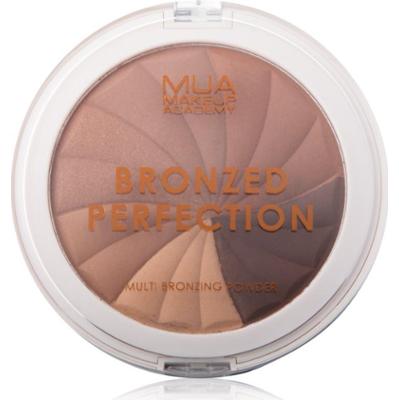 MUA Makeup Academy Bronzed Perfection kompaktowy puder brązujący Golden Dunes 15 g