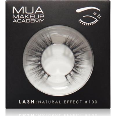 MUA Makeup Academy Lashes Natural Effect sztuczne rzęsy typ #100 1 para