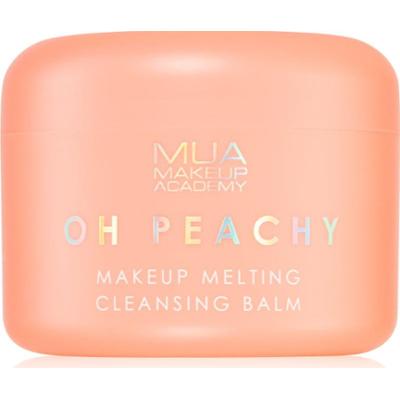 MUA Makeup Academy Oh Peachy balsam do demakijażu z olejkiem o zapachu brzoskwini 70 g