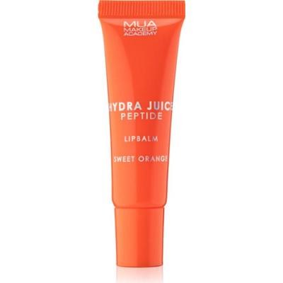 MUA Makeup Academy Hydra Juice Peptide Lip Balm nawilżający balsam do ust do nabłyszczenia zapachy Sweet Orange 10 ml