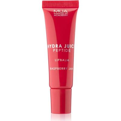 MUA Makeup Academy Hydra Juice Peptide Lip Balm nawilżający balsam do ust do nabłyszczenia zapachy Raspberry Jam 10 ml
