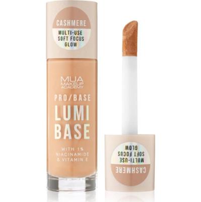 MUA Makeup Academy PRO/BASE Lumi Base rozświetlająca baza pod makijaż odcień Cashmere (Warm) 33 ml