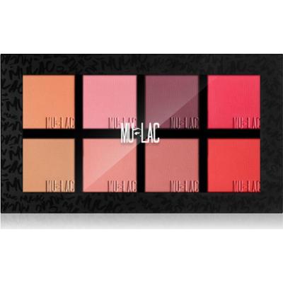 Mulac Cosmetics Moody Blushes paleta róży 8x6 g