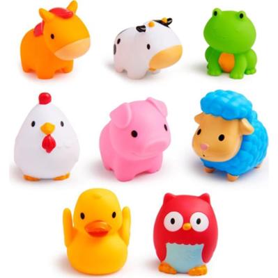 Munchkin Bath Farm Bath Squirts zabawka do wody 9 m+ 8 szt.